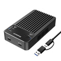 Simplecom SD562 Dual-Bay NVMe/SATA M.2 SSD RAID Enclosure with Offline Clone