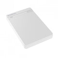 Simplecom SE203 Tool Free 2.5" SATA HDD SSD to USB 3.0 Hard Drive Enclosure - White Enclosure Super Speed USB3.0 offer Transfer Rates Up To 5Gbps