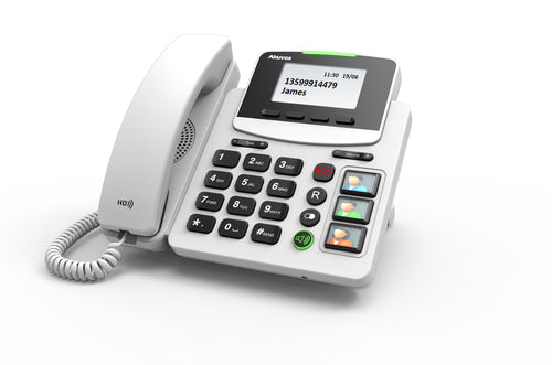 Akuvox Akuvox SP-R15P Big Button IP Phone, 1 SIP Line, HAC, Supports PoE, Power Supply not included