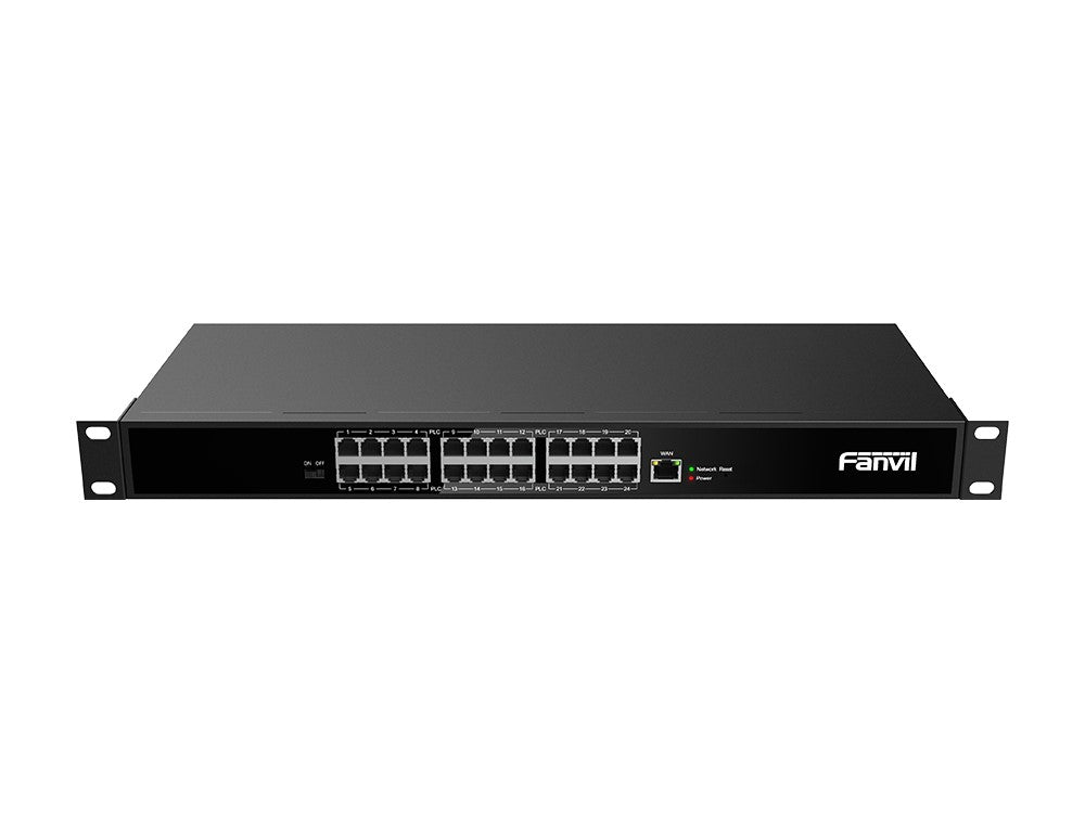 Fanvil Fanvil PN24 2-Wire PoE Switch, Plug  Play, Built-in Power Supply, Built-in Mode Wwitch, Scenario Office Community Hote
