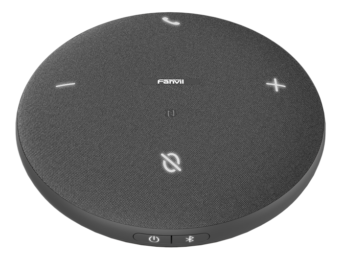 Fanvil Fanvil CS30 Bluetooth/NFC/USB Speakerphone, 4 Omni-Directional Microphones, HD Audio Quality With Intelligent Noise Re