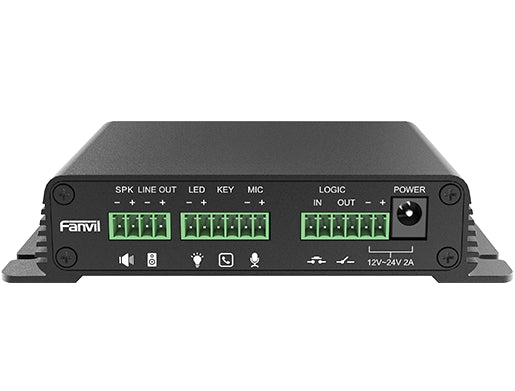 Fanvil Fanvil PA2s Video Intercom  Paging Gateway, Emergency call button interface, active call, NVR video recording, standar