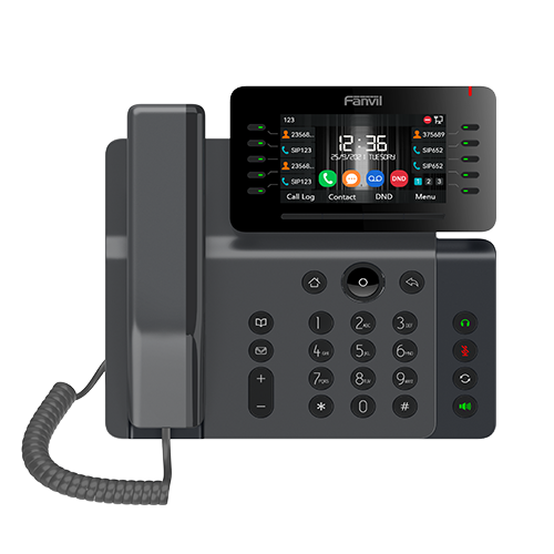 Fanvil Fanvil V65 Prime Business Phone, 4.3” Adjustable Screen, built-in BT and Wi-Fi, 20 Lines, 45 DSS Keys, HD Voice Qualit