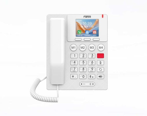 Fanvil Fanvil X306 IP Phone, 3.5" Colour screen, 2 SIP lines, POE enabled, WI-FI 6, Bluetooth 5.0, Big Button, Extra loud Rin