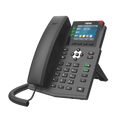 Fanvil Fanvil X3U Pro Enterprise IP Phone - 2.8" Colour Screen, 3 Lines, No DSS Buttons, Dual Gigabit NIC, HD Audio Quality, 