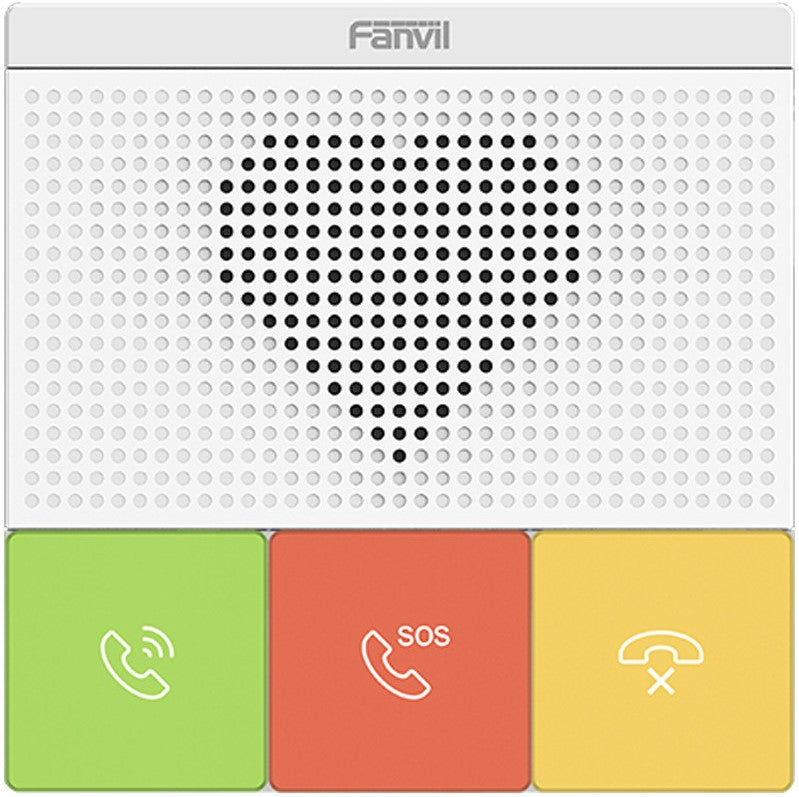 Fanvil Fanvil Y501 2 SIP Lines Healthcare Intercom, HD Audio, Waterproof  Dustproof, PoE Enabled, Wall Mountable, 10/100Mbps,