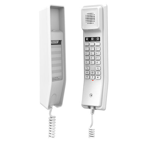 Grandstream Grandstream GHP610 Hotel Phone, 2 Line IP Phone, 2 SIP Accounts, HD Audio, Powerable Over PoE, White Colour, 1Yr 