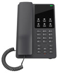 Grandstream Grandstream GHP621 Desktop Hotel Voice IP Phone, Black, PoE, Wired Handset, 2 Lines, LCD, Gigabit Ethernet