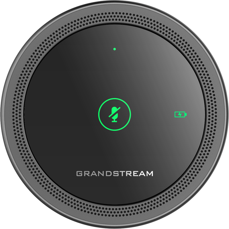 Grandstream GMD1208 Desktop Wireless Expansion Microphone, Bluetooth, 1500mA Li-ion Battery, 8 Omni Microphones, *LS*