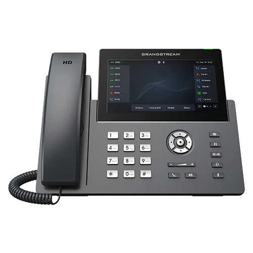 Grandstream Grandstream GRP2670 12 Line IP Phone, 6 SIP Accounts,7" Touch Screen, BLF Keys, HD Audio