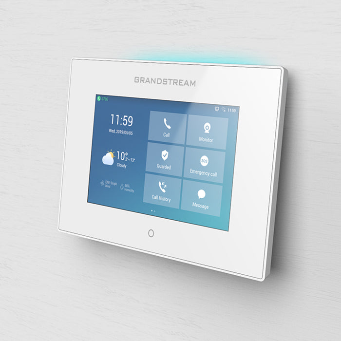 Grandstream Grandstream GSC3570 HD Intercom and Facility Control Station, 7-inch touch screen LCD and full duplex 2-way HD au