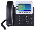 Grandstream Grandstream GXP2140 4 Line IP Phone, 4 SIP Accounts, 480x272 Colour LCD Screen, HD Audio, Built-In Bluetooth, Pow