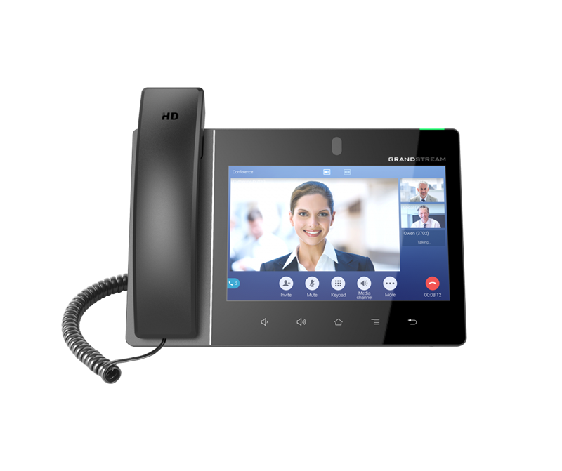 Grandstream Grandstream GXV3380 16 Line Android IP Phone, 16 SIP Accounts, 1280 x 800 Colour Touch Screen, 2MB Camera, Built 