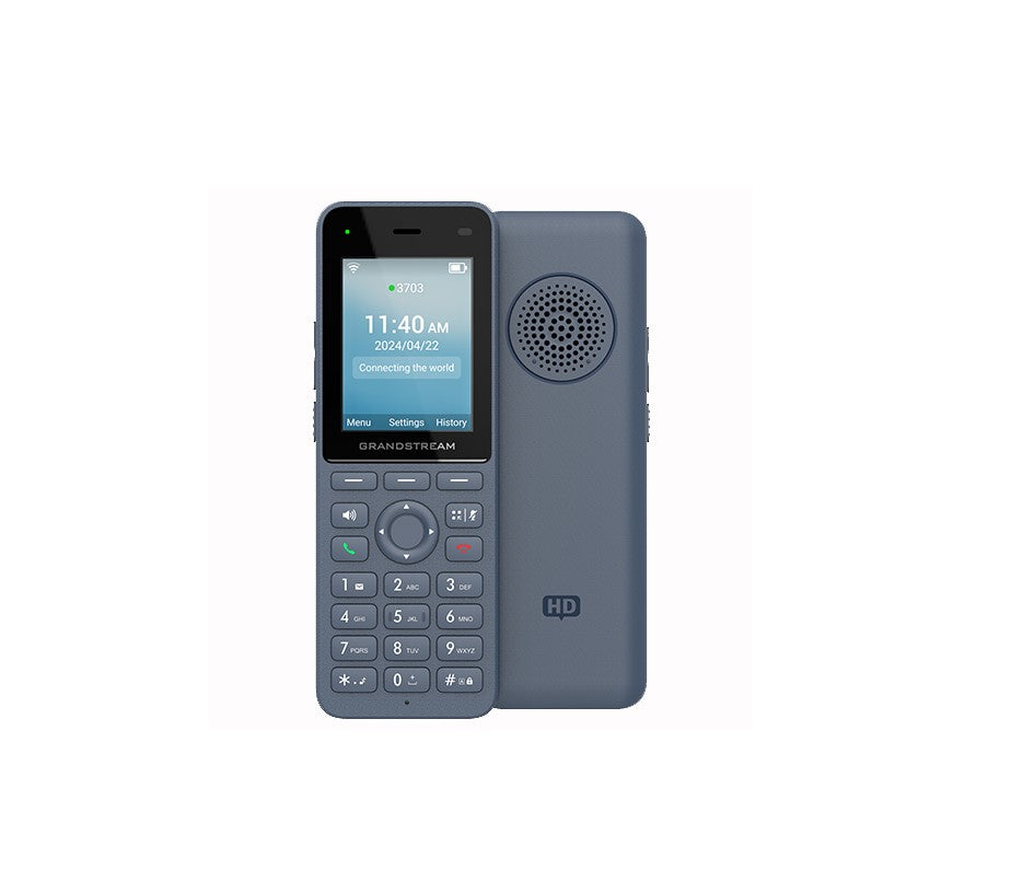 Grandstream Grandstream WP826 Cordless Wi-Fi IP Phone with Integrated Dual-Band Wi-Fi, 12-Hour Talk Time, 3 SIP Accounts, 3 L