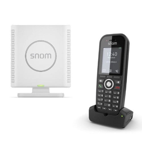 Snom M430 UK, Bundle of Snom M400  M30, POE,  large colour display, crystal‑clear HD audio, Up to 22 hours o upto 20 Handsets, upto 10 Parallel calls