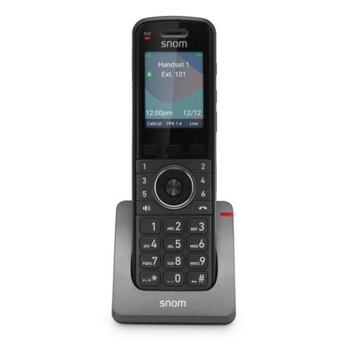 Snom M55 Pro DECT Handset (UK), DECT 6.0 wireless technology, Indoor range up to 50m, HD audio, Integrated Bluetoot, 2.4" 240 × 320 TFT color display