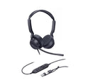 *LS Yealink UH42SE Dual UC USB-C/A, USB Wired Headset, Noise-Canceling Microphone, Leather Ear Cushions Control