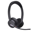 Yealink WH64 Hybrid Dual UC DECT Wireless Headset, DECT  Bluetooth Hybrid Wireless Technology, 3-Mic Noise Cancellation, UC Certified, Dongle WDD60