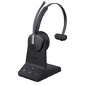 Yealink WH64 Hybrid Mono with Charging Stand, enhanced noise‑cancelling microphone technology, dual connectivity, UC platforms, VoIP desk phones, and