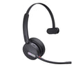 Yealink WH64 Hybrid Mono with Charging Stand DECT Wireless Headset, DECT  Bluetooth Hybrid Wireless 3-Mic Noise Cancellation, Dongle WDD60