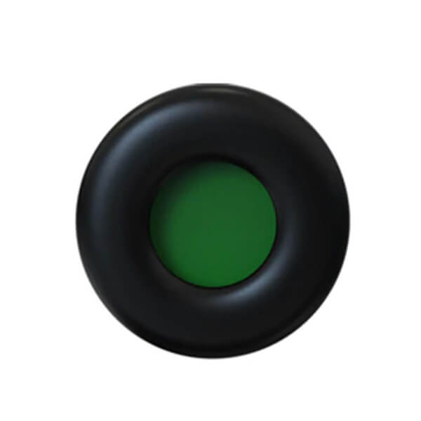 Yealink *LS* Yealink YHA-LEC Replacement Leather Ear Cushion For WH62/WH66/UH36/YHS36, 1 PCS, Black, Compatible With Old and 