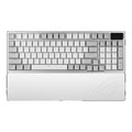 ASUS ROG AZOTH 96 HE LITE WHITE Gaming Keyboard, ROG HFX V2 magnetic switches, USB-C/2.4GHz/Bluetooth 5, RGB Aura Sync, 8000Hz, programmable keys
