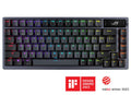 ASUS ASUS ROG AZOTH/NXSM/PBT Gaming Keyboard, OLED Display, NX Storm Switch, 75 Keys, Tri-mode Connection, Black, Tactile Bum