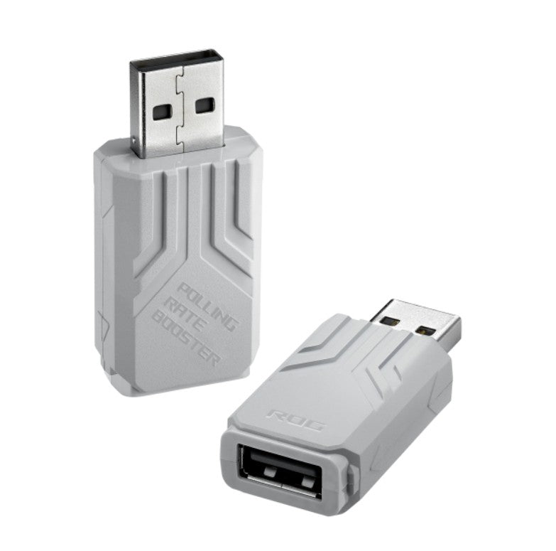 ASUS ASUS ROG Polling Rate Booster White, up to true 8000 Hz wireless polling rates when used with compatible ROG mice and ke