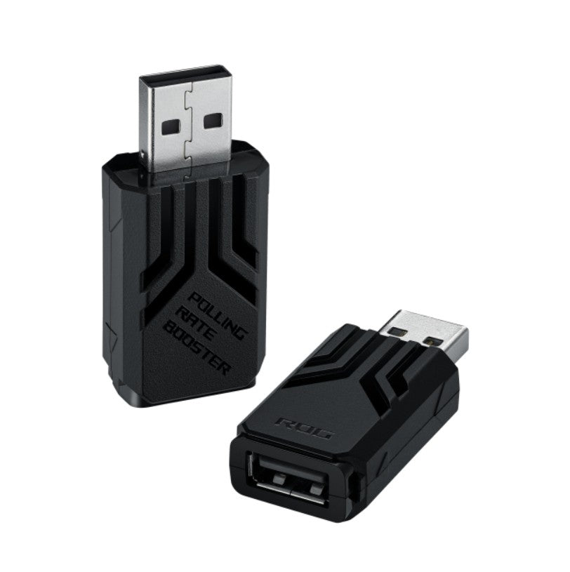 ASUS ASUS ROG Polling Rate Booster, up to true 8000 Hz wireless polling rates when used with compatible ROG mice and keyboard
