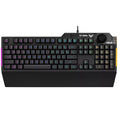 ASUS ASUS RA04 TUF GAMING K1 RGB Keyboard, Volume Knob, 19 Key Rollover, Spill Resistance, Programmable Keys