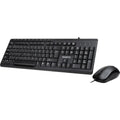 Gigabyte (LS) Gigabyte KM6300 USB Wired Keyboard  Mouse Combo multimedia controls 1000dpi Adjustable Portable slim receiver S