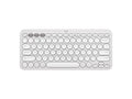 (LS) Logitech PEBBLE KEYS 2 K380S Slim, minimalist Bluetooth® Wireless Keyboard with customizable keys (Tonal White)