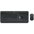 Logitech MK540 Advanced Wireless Keyboard  Mouse Combo -  USB Receiver, 10 Meter Wireless Connection, Plug and Play, Contoured Mouse 920-008682