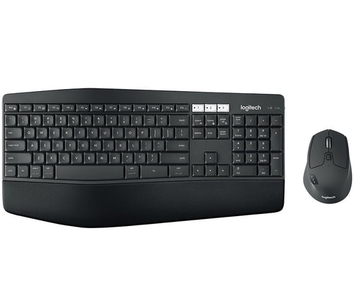 Logitech (LS)Logitech MK850 Wireless Desktop Keyboard Mouse Combo 3 year battery Incurve keys Low profile Cushioned palm rest