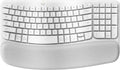 Logitech (LS) Logitech Ergo Series Wave Keys Wireless Ergonomic Keyboard (Off-white)