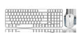 RAPOO X1800S 2.4GHz Wireless Optical Keyboard Mouse Combo Black - 1000DPI Nano