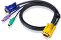 Aten Aten KVM Cable 1.2m with VGA  PS/2 to 3in1 SPHD to suit CS7xE, CS13xx, CS17xxA, CS17xxi, CL5xxx, CL10xx, KL91xx, KN91xx