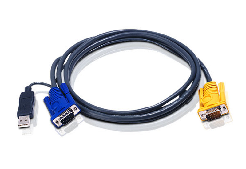 Aten Aten KVM Cable 1.8m with 3 in 1 SPHD to VGA  USB