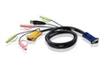 Aten Aten KVM Cable 3m with VGA, USB  Audio to 3in1 SPHD  Audio to suit CS173xB, CS173xA, CS175x (LS)