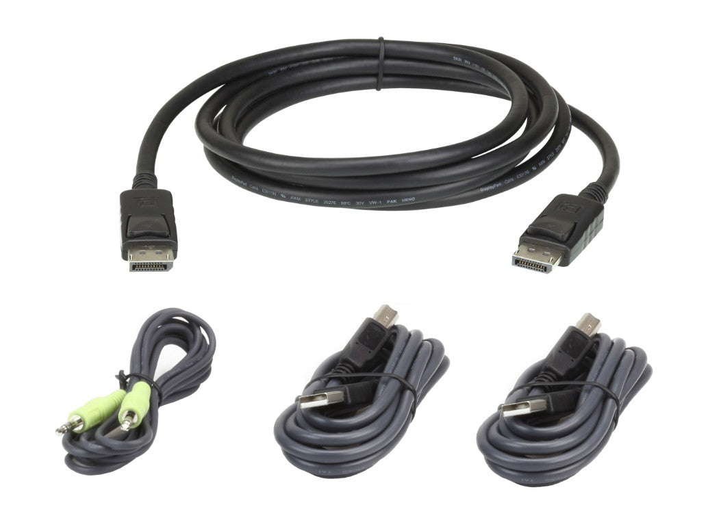 Aten Aten 1.8m USB DisplayPort Secure KVM Cable Kit
