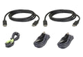 Aten Aten 1.8m USB DisplayPort Dual Display Secure KVM Cable Kit