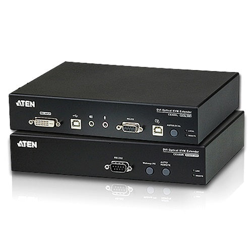 Aten Aten USB DVI Optical KVM Extender, extends 1920 x 1200 @ 600m