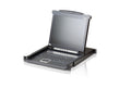 Aten Aten Rackmount Single Rail LCD Console VGA PS/2-USB w/ 17" LCD Display, 1x Custom KVM Cable Included, 1280x1024@75hz Dis
