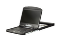 Aten Aten Rackmount Single Rail LCD Console HDMI USB w/ 18.5" LCD Display, 1x Custom KVM Cable Included, 1920x1080@60hz Displ