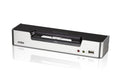 Aten Aten Desktop KVMP Switch 2 Port Dual Display DVI Dual Link w/ audio, 2x Custom KVM Cables Included, 2x USB Port, Selecti