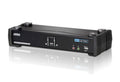 Aten Aten Desktop KVMP Switch 2 Port Single Display DVI w/ 7.1 audio, 2x Custom KVM Cables Included, 2x USB Port, Selection V