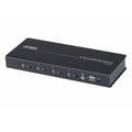 Aten Aten KM Switch 4 Port USB Boundless Switching w/ Audio, Cables Included, Daisy Chain Up to 2 (8 Computers Total)