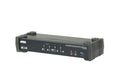 Aten Aten Desktop KVMP Switch 4 Port Single to Dual Display 4k DisplayPort MST w/ audio, Cables Included, 2x USB Port, Select