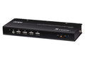 Aten Desktop 2-Port USB 4K HDMI Dual-Display KVMP™ Switch, up to 4096 x 2160 @ 60 Hz, Video DynaSync™, (Cables included)