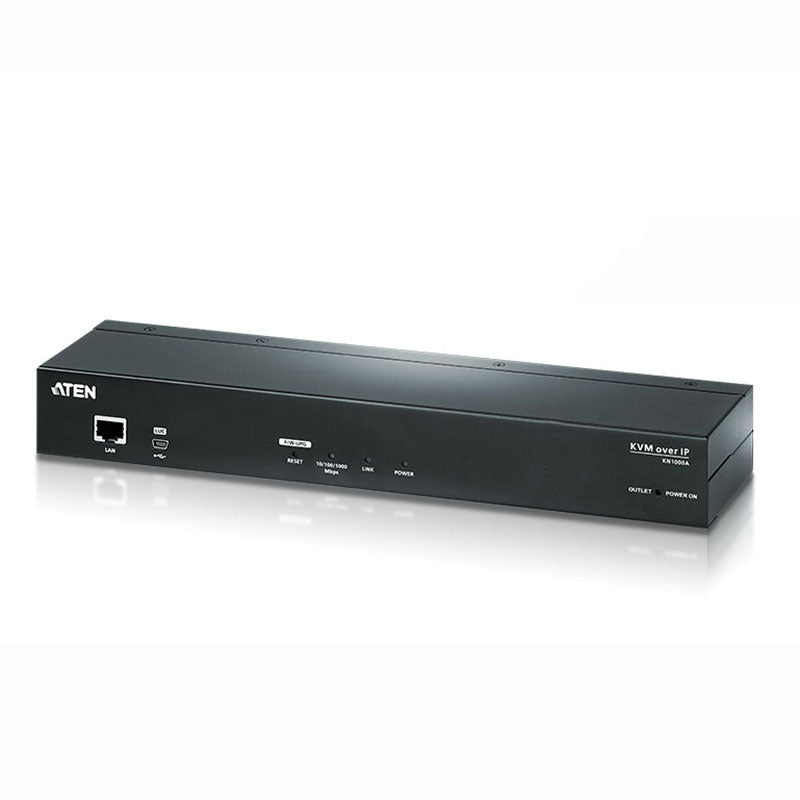 Aten Aten 1-Port KVM Over IP, 1-Port PDU, 1-Port Serial over IP - 1 local/remote user access